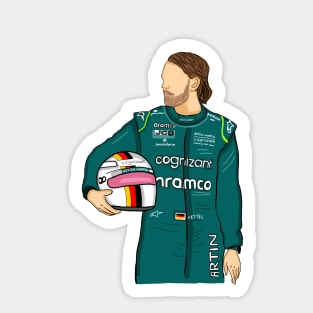 seb vettel Sticker